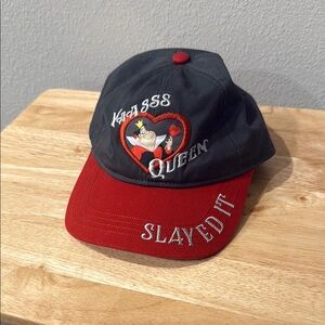 Disney Red and Black Queen Cap
